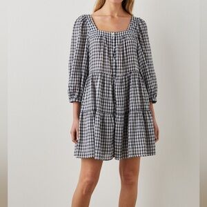 Rails gingham dress sz medium